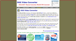 Desktop Screenshot of ogg-converter.net