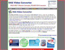 Tablet Screenshot of ogg-converter.net